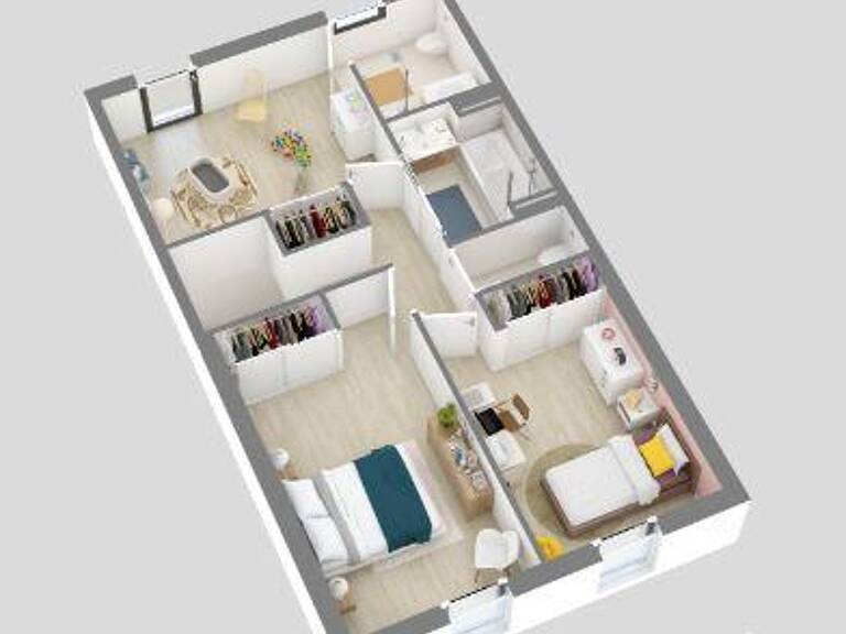 Vente Duplex 4 pièces — photo 1