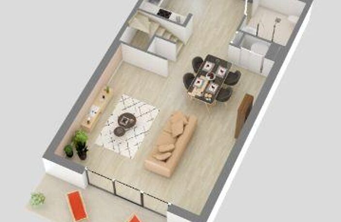 Vente Duplex 4 pièces — photo 3