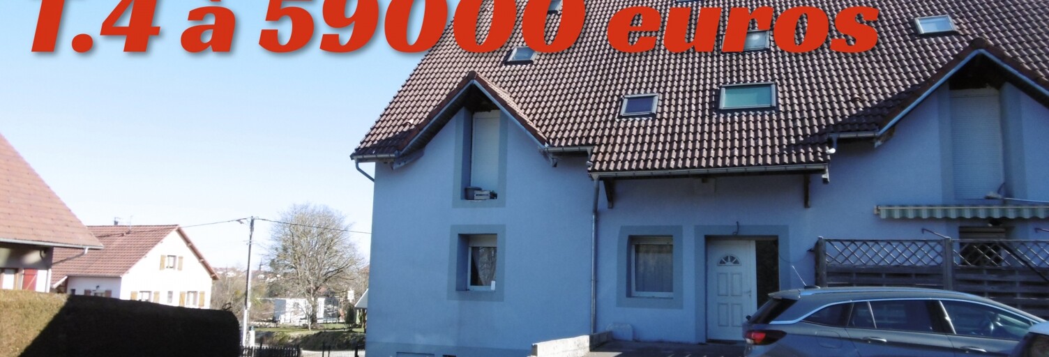 Appartement 4 Pièces 78 m² à vendre à Pierrefontaine-lès-Blamont (25310)