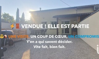 Maison 3 Pièces 52 m² à vendre à Fabrègues (34690)