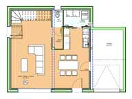 Projet de construction d'une maison 92.62 m² avec terrain à VILLERS-BOCAGE (14) — photo 4
