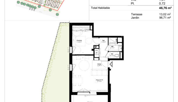 Immeuble 2 pièces  à vendre Idron 64320