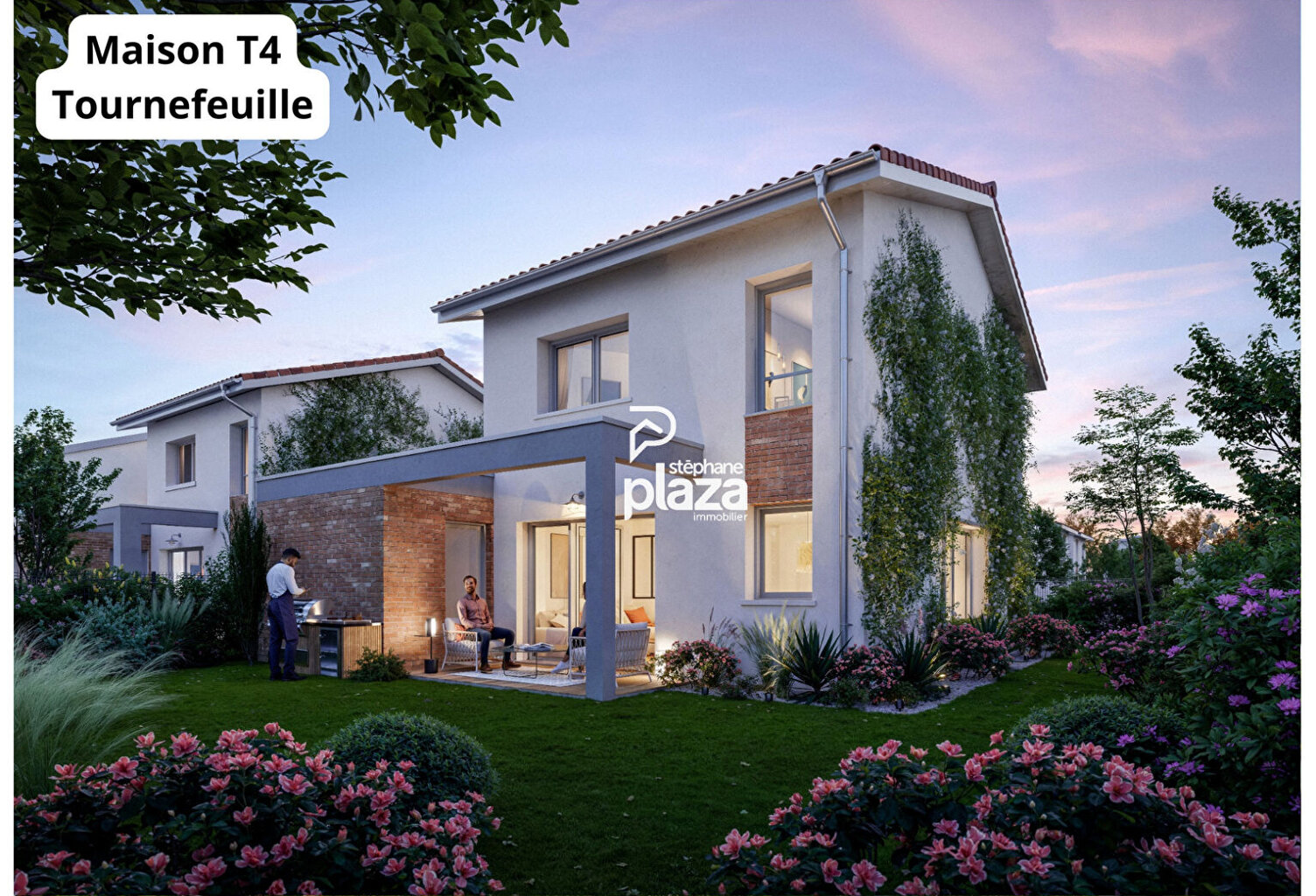 Plaza Immobilier - Maison T4 Duplex avec Garage et Jardin - PRIX DIRECT PROMOTEUR — photo 1