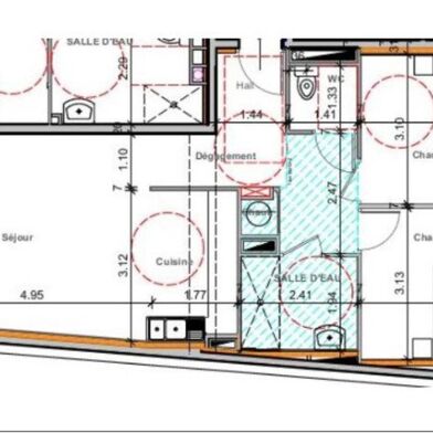 Appartement 3 pièces 213637 €