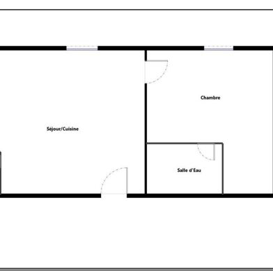 Appartement 2 pièces 147000 €