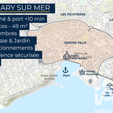 Appartement 3 pièces 330000 €