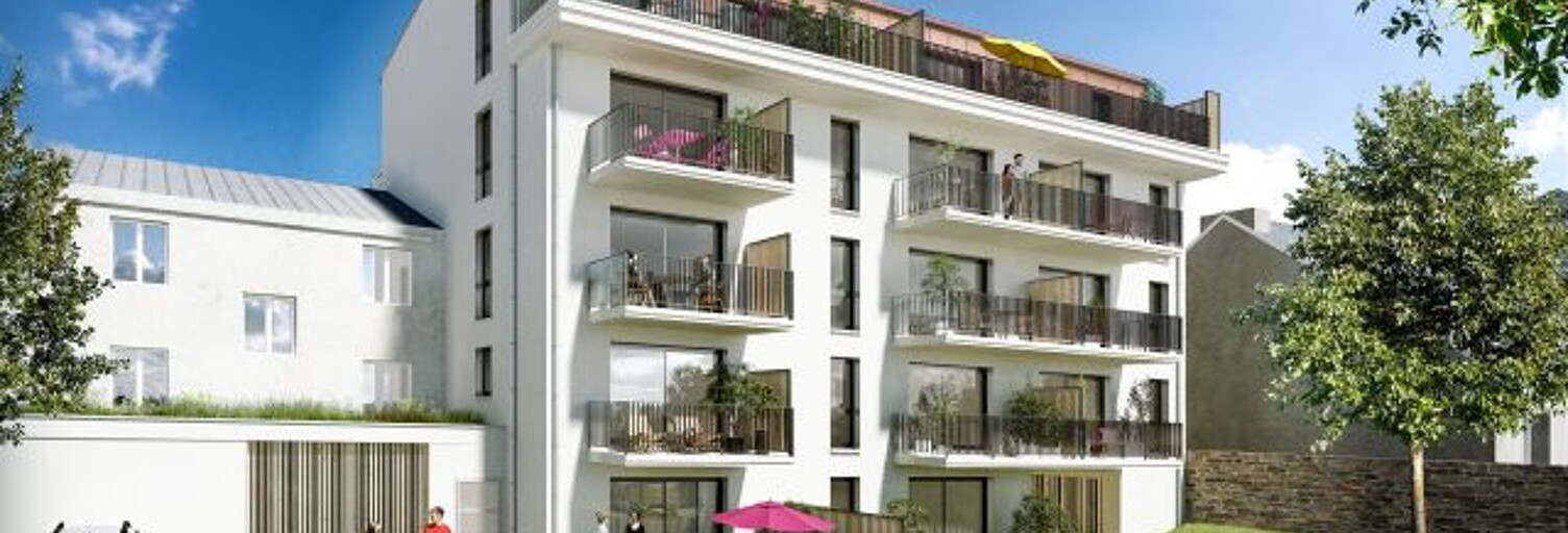 Appartement neuf T1, T2, T3, T4 Pièce 38 à 82 m² à vendre à Brest (29200)