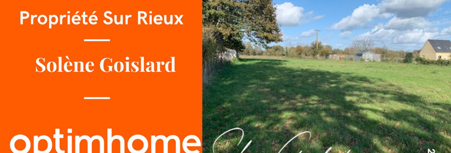 Terrain  857 m² à vendre à Rieux (56350)