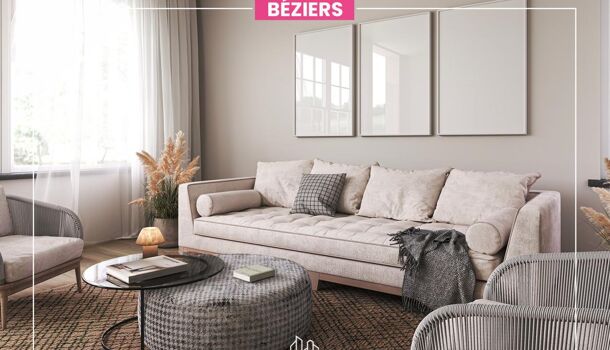 Appartement 4 pièces  à vendre Béziers 34500