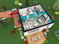 Projet de construction d'une maison 50 m² avec terrain à MONTAMISE (86) — photo 2
