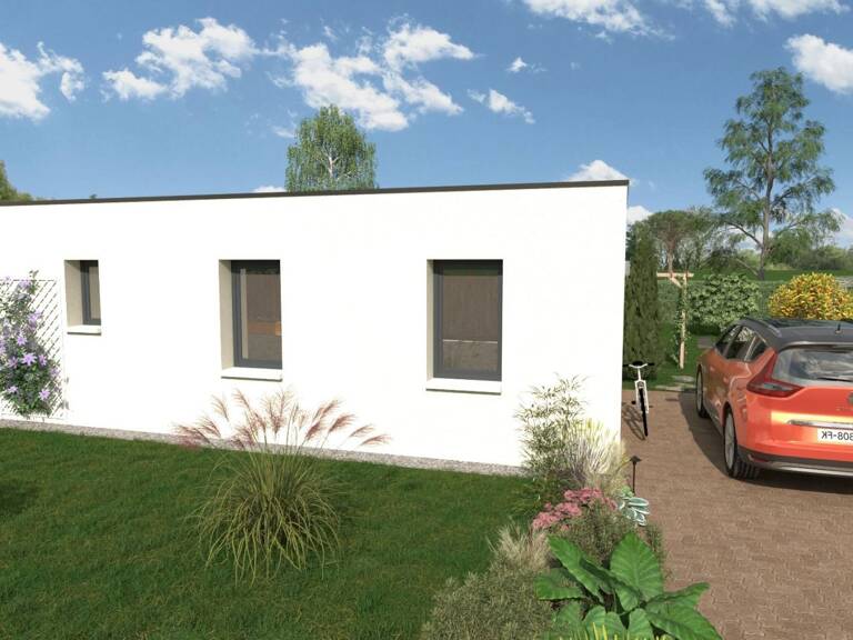Projet de construction d'une maison 50 m² avec terrain à BLASLAY (86) — photo 1