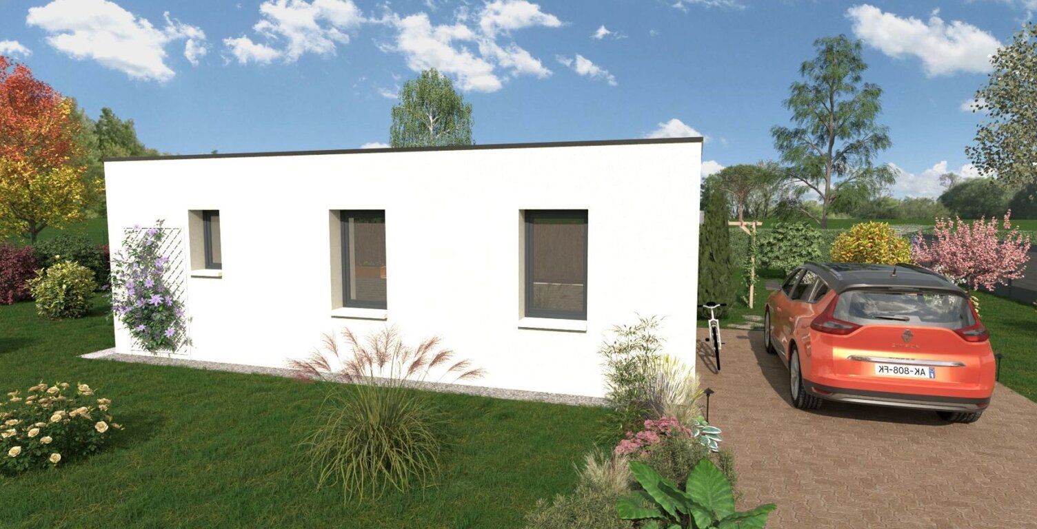 Projet de construction d'une maison 50 m² avec terrain à BLASLAY (86) — photo 1