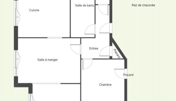 Appartement 3 pièces  à vendre Grenoble 38100