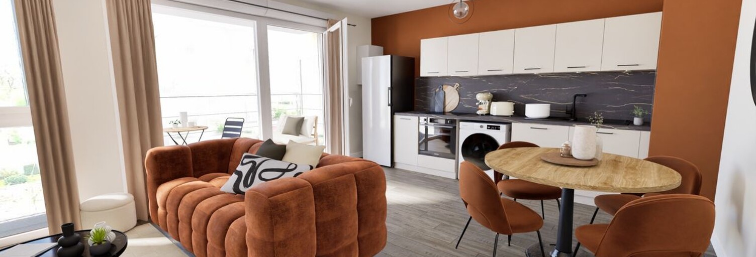 Appartement 2 Pièces 43 m² à vendre à Joué-lès-Tours (37300)