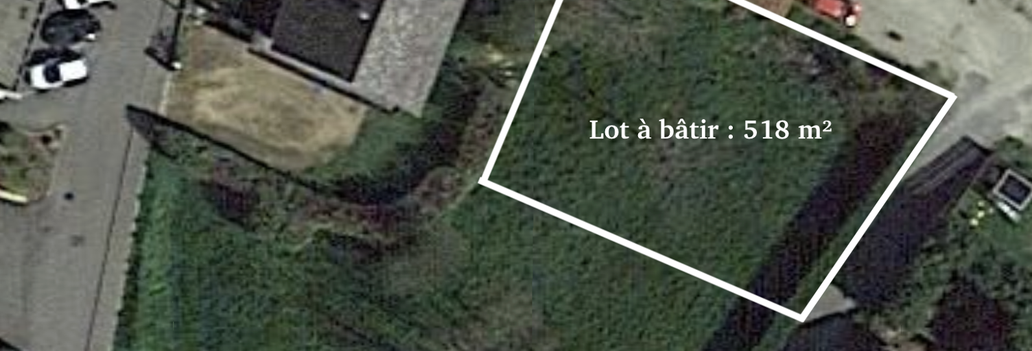 Terrain  518 m² à vendre à Thurins (69510)