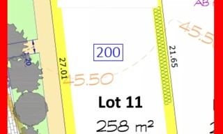 Terrain  258 m² à vendre à Châteaubourg (35220)
