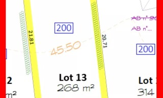 Terrain  268 m² à vendre à Châteaubourg (35220)
