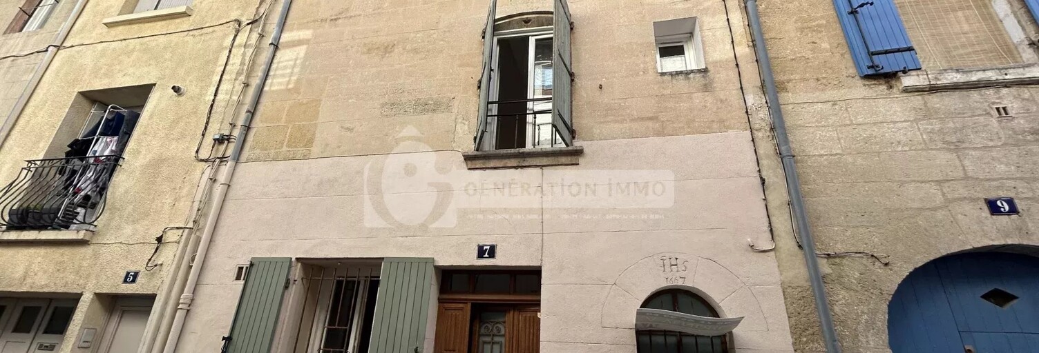 Maison 3 Pièces 59 m² à vendre à Beaucaire (30300)