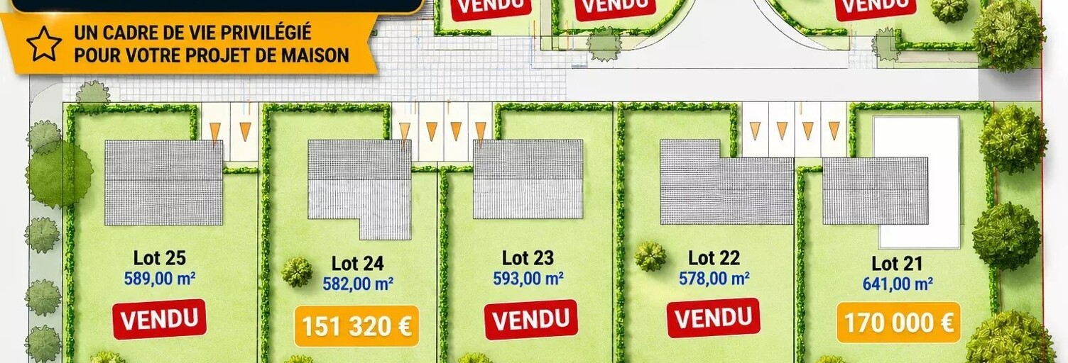 Terrain  582 m² à vendre à Châteaubourg (35220)