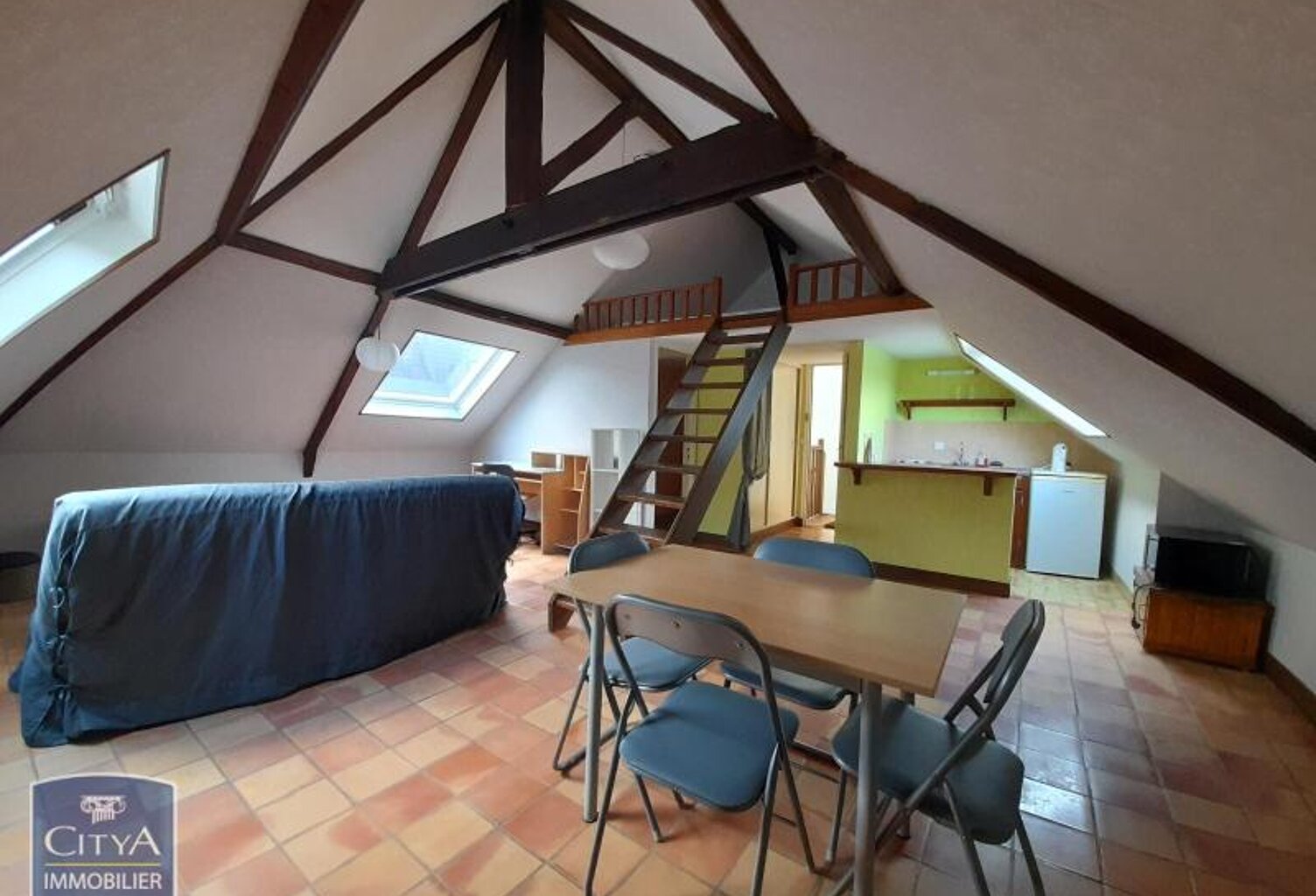 Location appartement 1 pièce 27 m² à Tours (37000) — photo 1