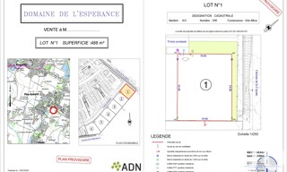 Terrain  488 m² à vendre à Pins-Justaret (31860)