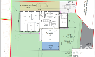 Terrain  700 m² à vendre à Bédarrides (84370)