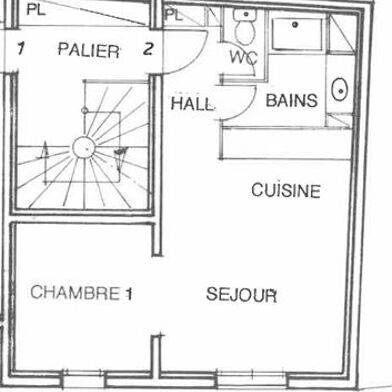 Appartement 2 pièces 90000 €