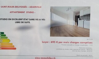 Appartement 1 Pièce 24 m² à louer à Chevilly-Larue (94550)