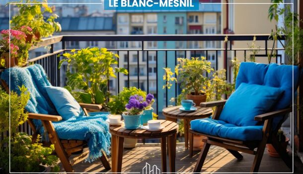 Appartement 4 pièces  à vendre Blanc-Mesnil (Le) 93150