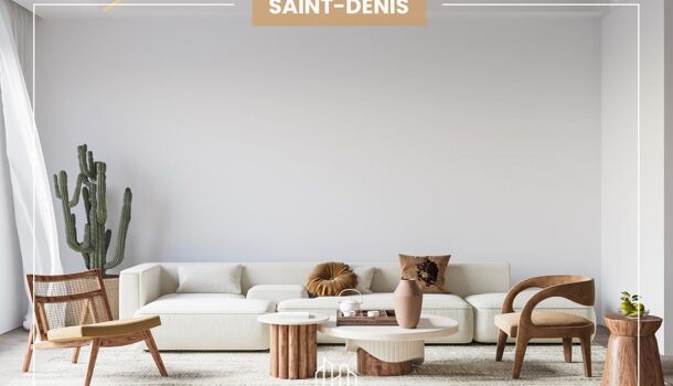 Appartement 3 pièces  à vendre Saint-Denis 93200