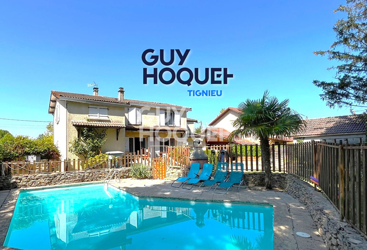 Grande maison avec piscine et sous-sol à Villemoirieu — photo 1