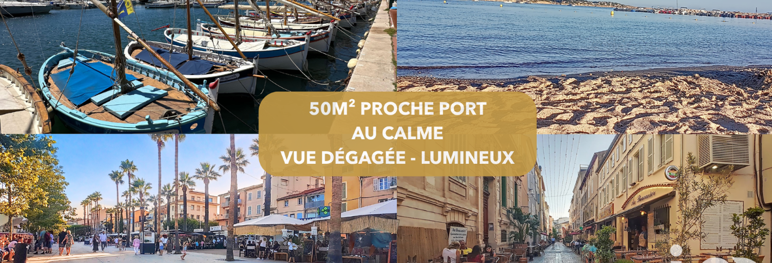 Appartement 3 Pièces 50 m² à vendre à Bandol (83150)