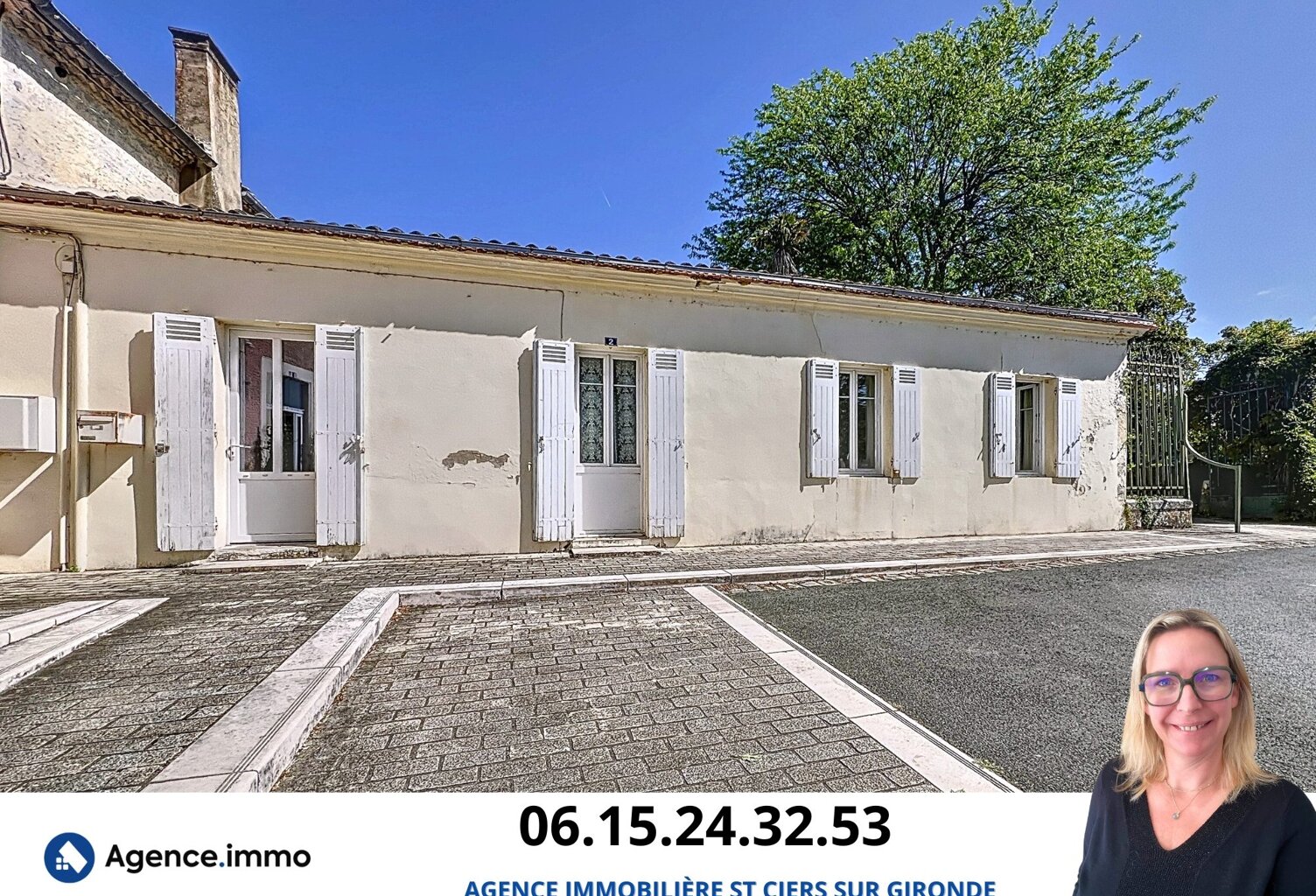Plain-pied deux chambres + atelier et jardin — photo 1