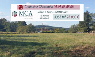 Terrain  3365 m² à vendre à Excideuil (24160)