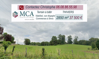 Terrain  2850 m² à vendre à Thiviers (24800)