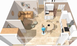 Maison 5 Pièces 80 m² à vendre à Villedieu-sur-Indre (36320)