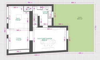 Maison 5 Pièces 103 m² à louer à Montmagny (95360)