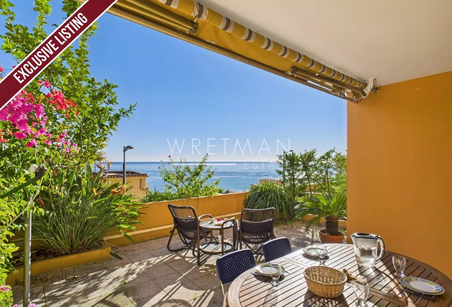Splendide 2 pièces avec terrasse vue mer et garage - Menton Gara — photo 1