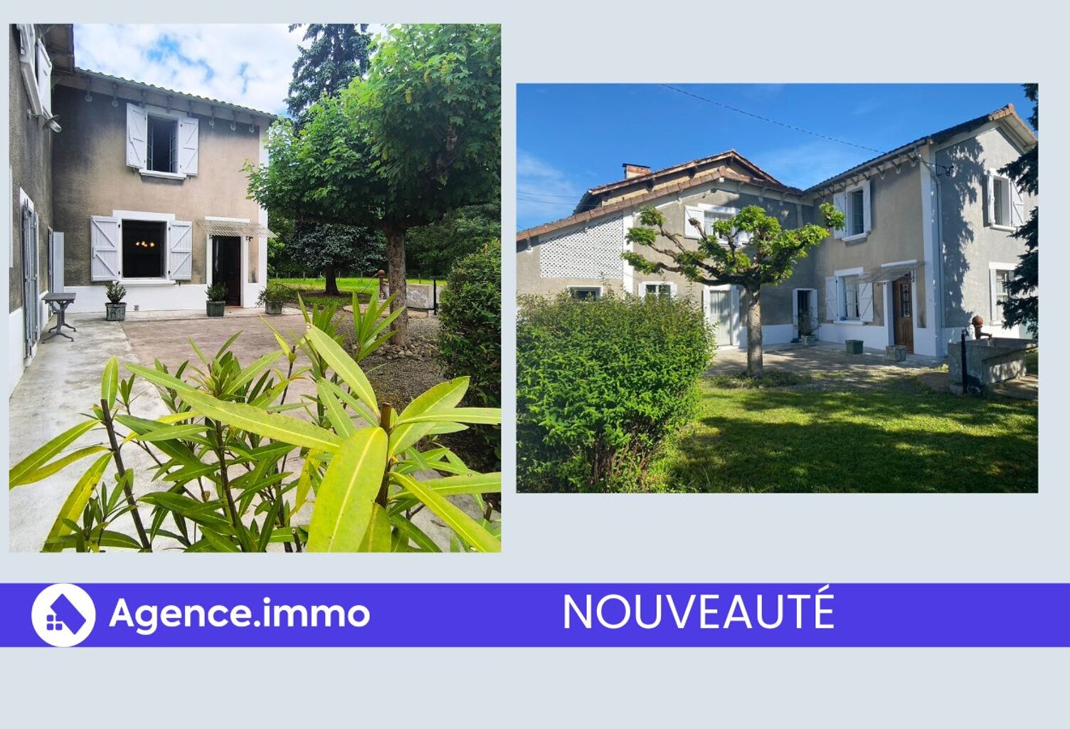 TRIE SUR BAISE - MAISON 113 m² - 4 CHAMBRES - JARDIN 800 m² — photo 1
