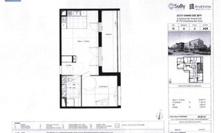 Appartement 2 Pièces 42 m² à louer à Chambray-lès-Tours (37170)