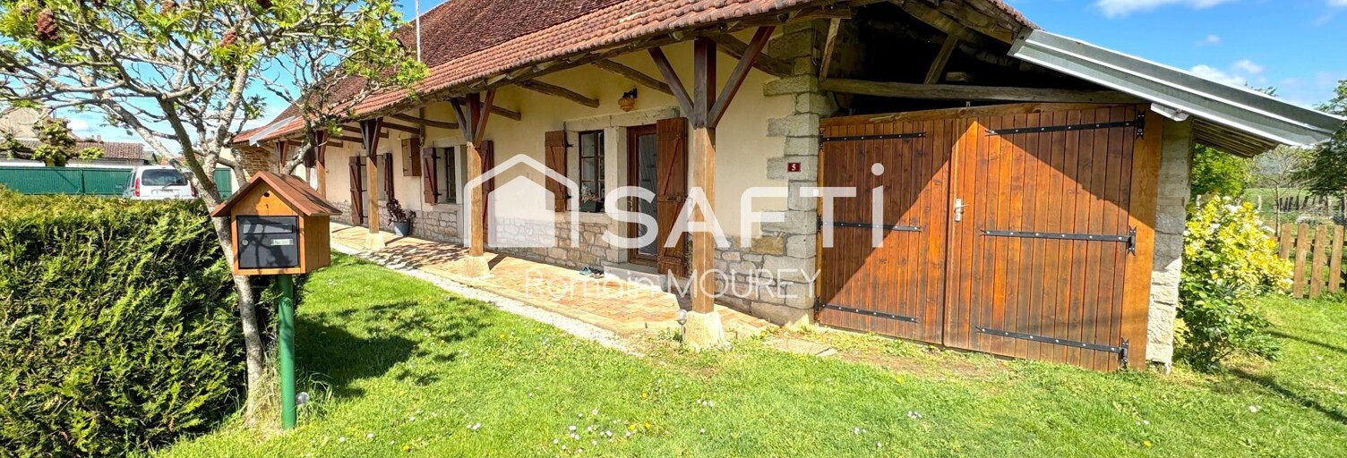 Maison 4 Pièces 111 m² à vendre à Beaufort-Orbagna (39190)