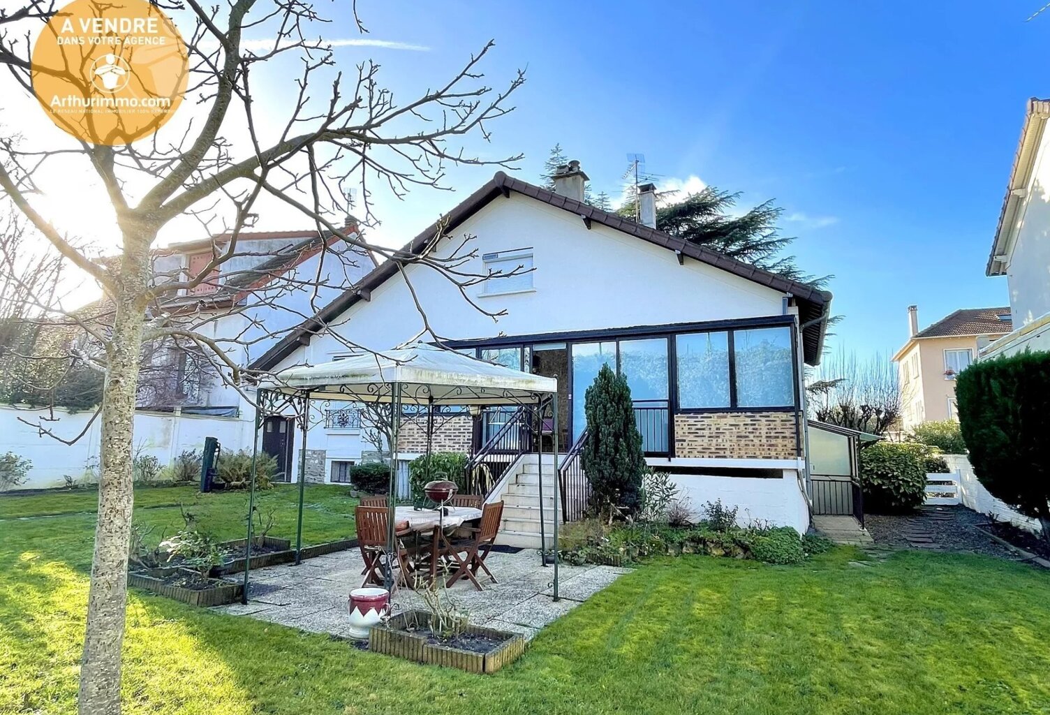 Maison 7 pièces terrain 560 m2 Quartier Sud Pierrefitte sur Seine (93) — photo 1