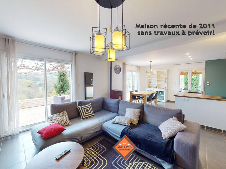 RARE! Maison récente 130m² sol, terrain avec vue 1785m², 4 chambres, piscine, garage! — photo 1