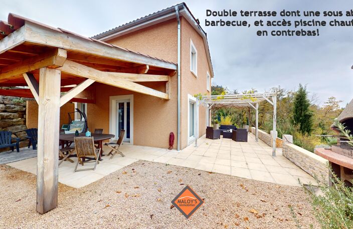 RARE! Maison récente 130m² sol, terrain avec vue 1785m², 4 chambres, piscine, garage! — photo 2
