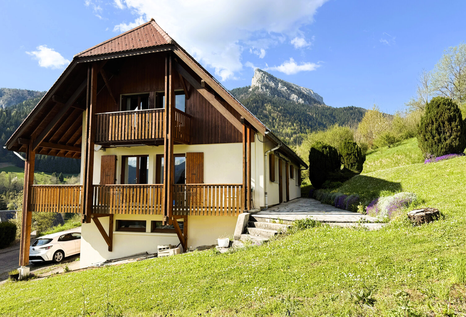 St Pierre de Chartreuse, Côteau Sud centre village, superbe — photo 1