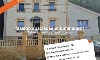 Maison 8 Pièces 168 m² à vendre à Longuyon (54260)
