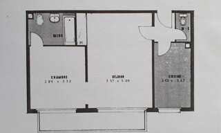 Appartement 2 Pièces 43 m² à louer à Paris 12 (75012)