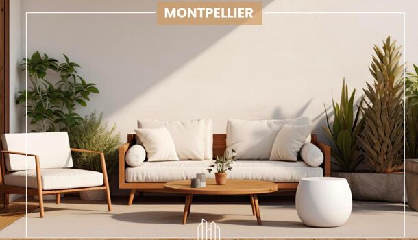 Appartement 4 pièces  à vendre Montpellier 34000