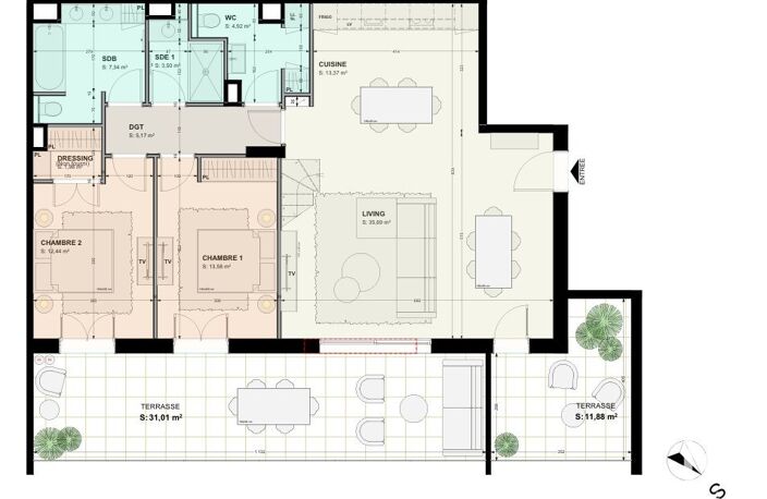 Vente Appartement 4 pièces — photo 5