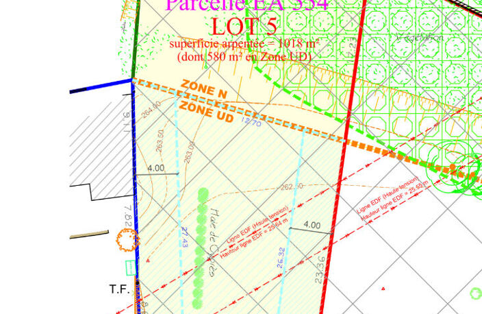 PINCHINATS Terrain  à bâtir  Aix-en-Provence 1018m² — photo 4